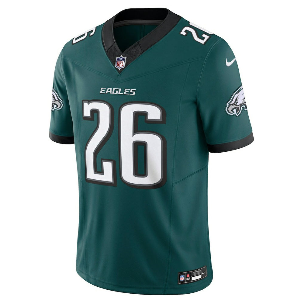 Nike Saquon Barkley Philadelphia Eagles Vapor F.U.S.E. Limited Jersey Midnight Green