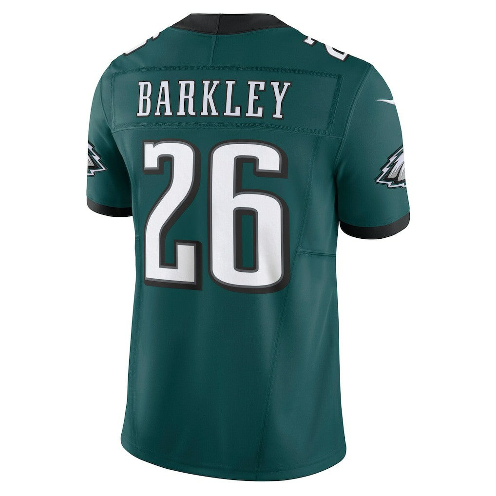 Nike Saquon Barkley Philadelphia Eagles Vapor F.U.S.E. Limited Jersey Midnight Green