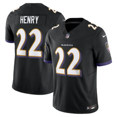Nike Derrick Henry Baltimore Ravens Vapor F.U.S.E. Limited Jersey Black