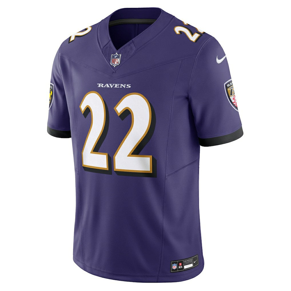 Nike Derrick Henry Baltimore Ravens Vapor F.U.S.E. Limited Jersey Purple
