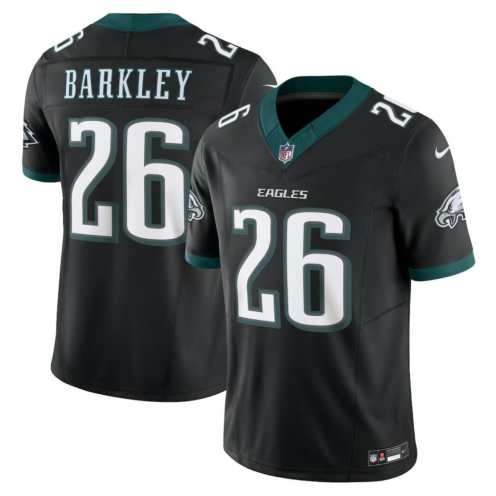 Nike Saquon Barkley Philadelphia Eagles Vapor F.U.S.E. Limited Jersey Black