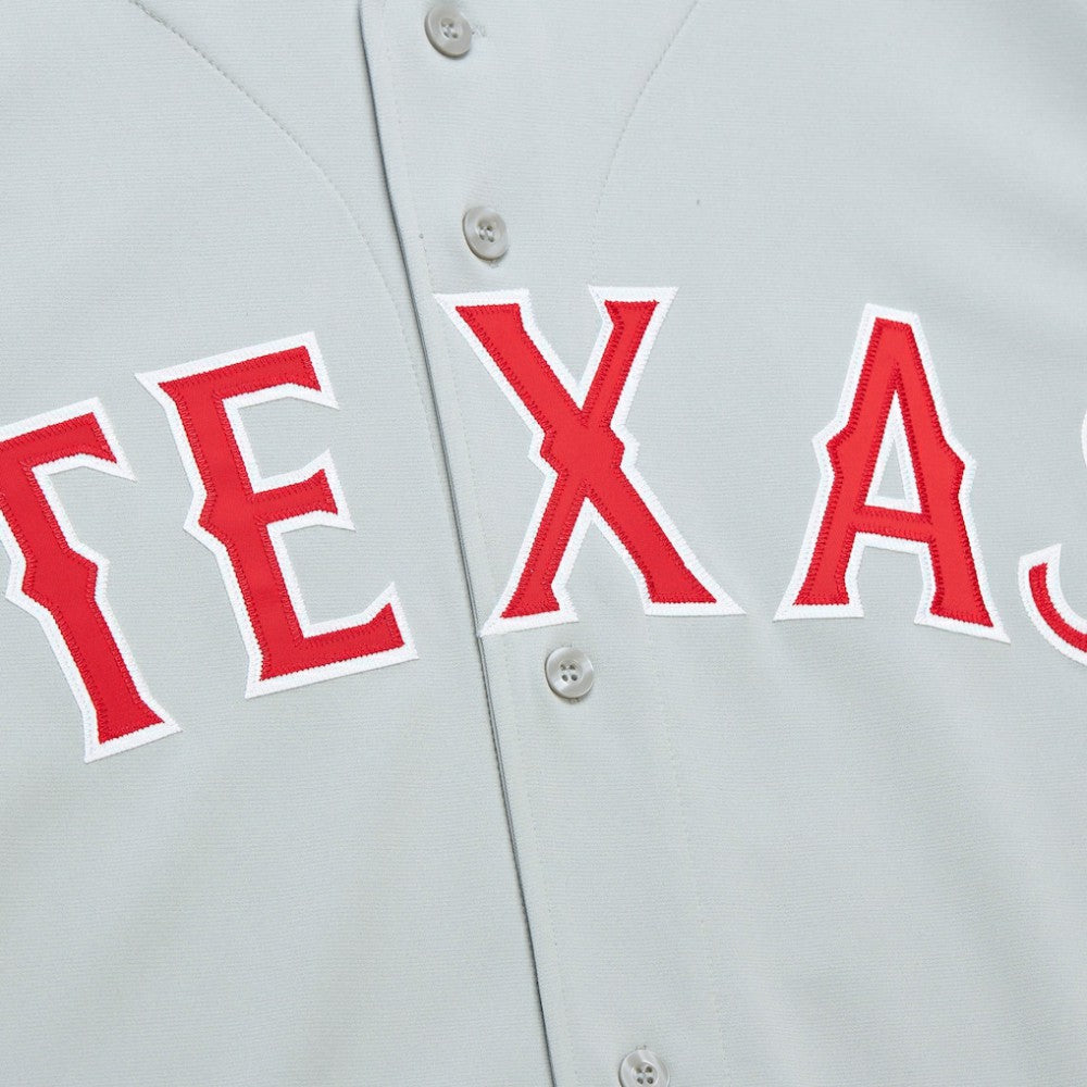 Ivan RodriguezTexas Rangers Mitchell & Ness 1994 Cooperstown Collection Authentic Dark Jersey - Gray - Mitchell & Ness Online