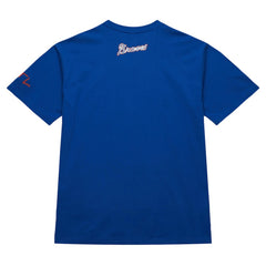 Hank Aaron Atlanta Braves Mitchell & Ness Cooperstown Collection Heavyweight Premium Player Vintage Logo T-Shirt - Royal - Mitchell & Ness Online