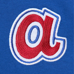 Hank Aaron Atlanta Braves Mitchell & Ness Cooperstown Collection Heavyweight Premium Player Vintage Logo T-Shirt - Royal - Mitchell & Ness Online