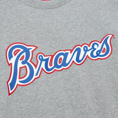 Hank Aaron Atlanta Braves Mitchell & Ness Cooperstown Collection Legends T-Shirt - Heather Gray - Mitchell & Ness Online