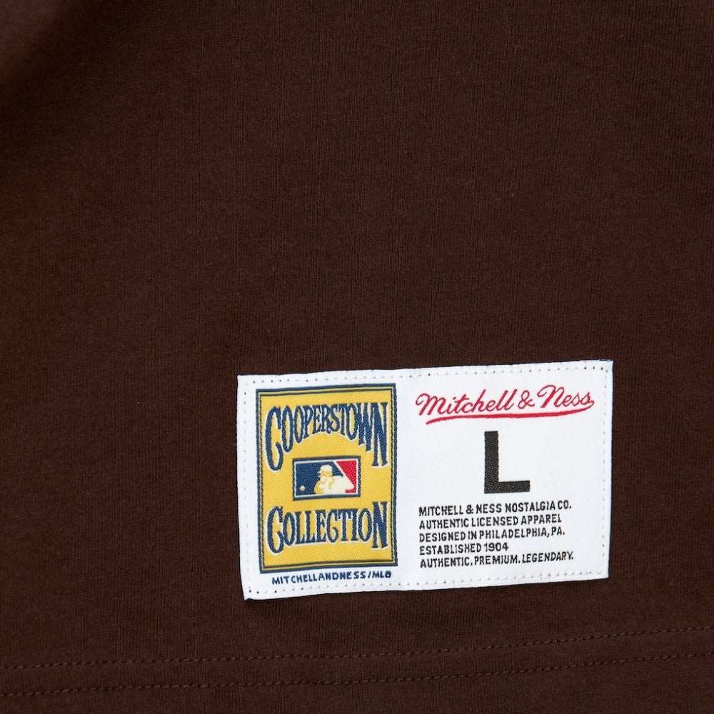 San Diego Padres Mitchell & Ness Cooperstown Collection Player Legends Ringer T-Shirt - Brown - Mitchell & Ness Online