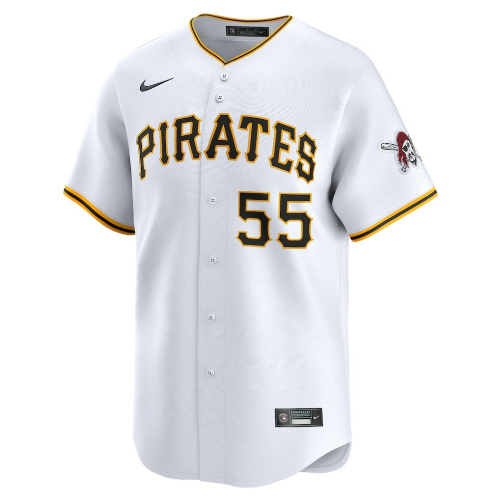 Jason Delay Pittsburgh Pirates Nike Home Limited Player Jersey - White - Nike on Sale