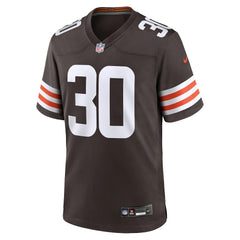 Nike Devin Bush Cleveland Browns Game Jersey Brown