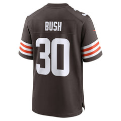 Nike Devin Bush Cleveland Browns Game Jersey Brown