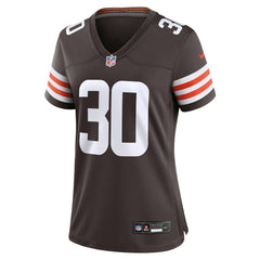 Nike Devin Bush Cleveland Browns Women's Game Jersey Brown