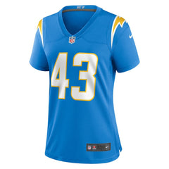 Nike Troy Dye Los Angeles Chargers Women's Game Jersey Powder Blue