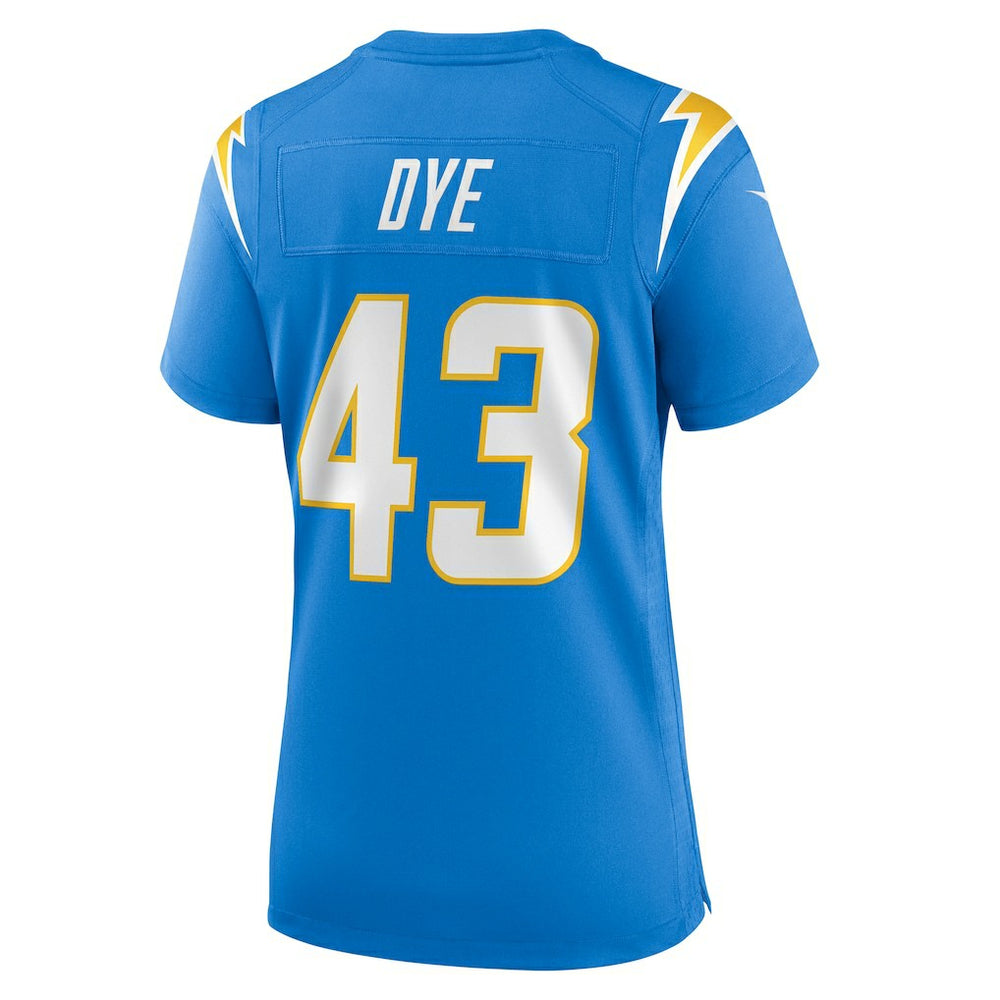 Nike Troy Dye Los Angeles Chargers Women's Game Jersey Powder Blue