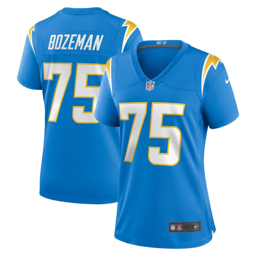 Nike Bradley Bozeman Los Angeles Chargers Women's Game Jersey Powder Blue