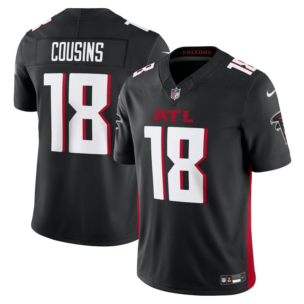 Nike Kirk Cousins Atlanta Falcons Vapor F.U.S.E. Limited Jersey Black