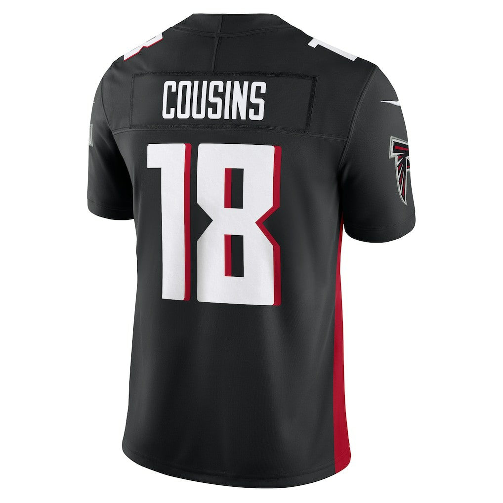 Nike Kirk Cousins Atlanta Falcons Vapor F.U.S.E. Limited Jersey Black