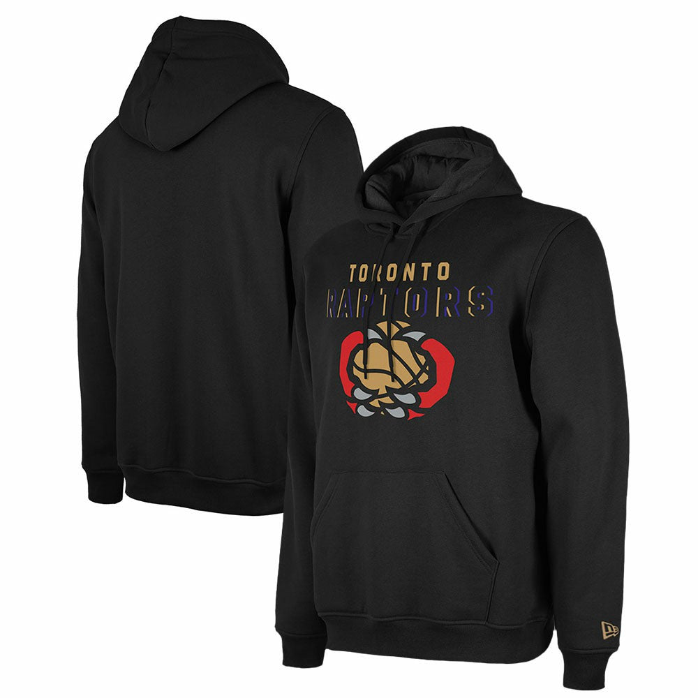Toronto Raptors 2024/25 City Edition Pullover Hoodie Black | New Era Lifestyle