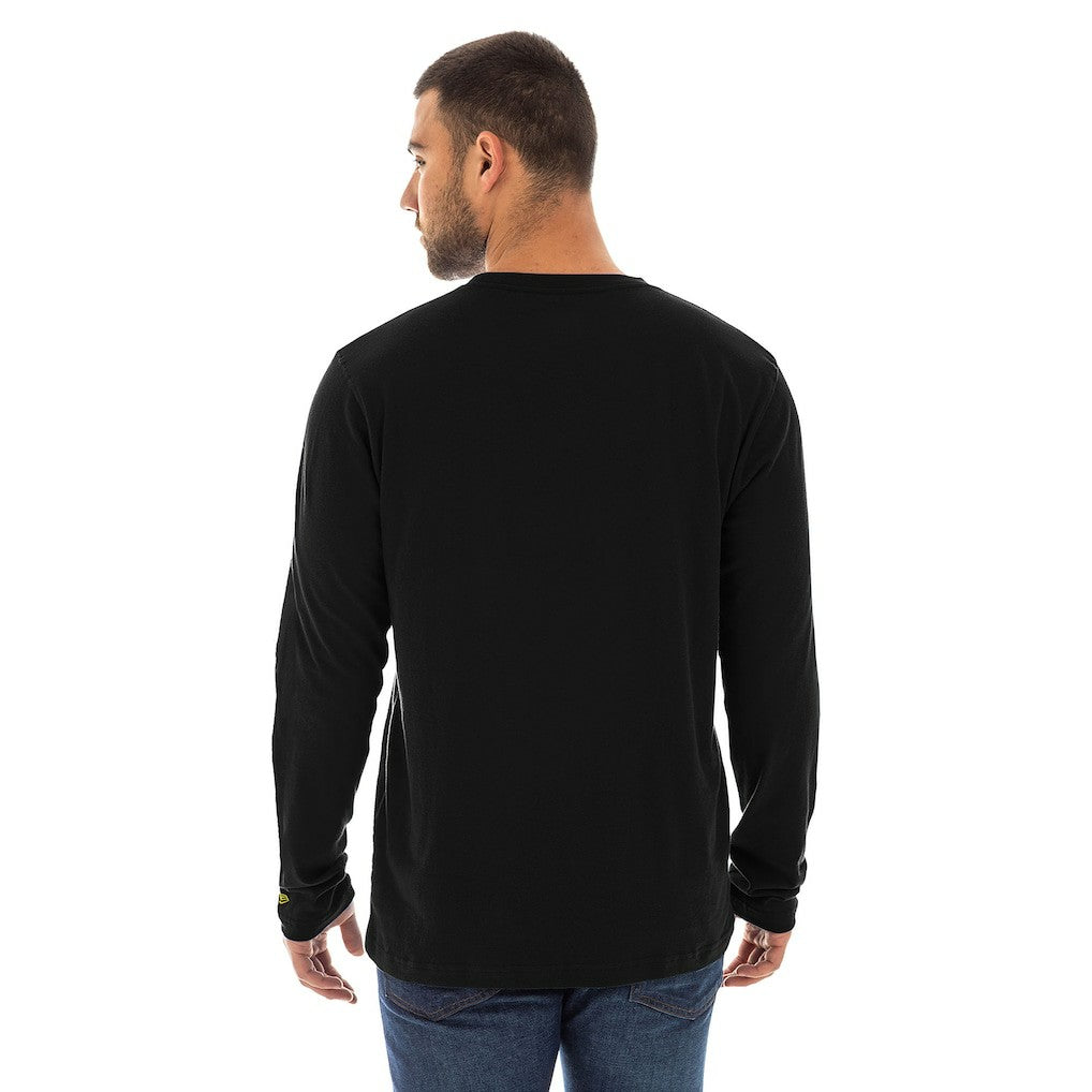 Indiana Pacers 2024/25 City Edition Long Sleeve T-Shirt Black | New Era