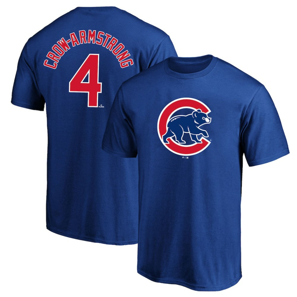 Pete Crow-Armstrong Chicago Cubs Fanatics Big & Tall Name & Number T-Shirt - Royal - Fanatics on Sale