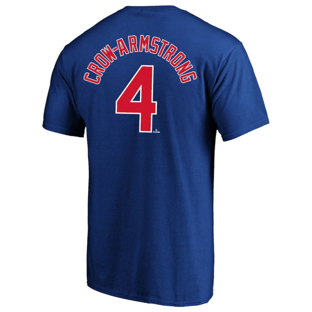 Pete Crow-Armstrong Chicago Cubs Fanatics Big & Tall Name & Number T-Shirt - Royal - Fanatics on Sale