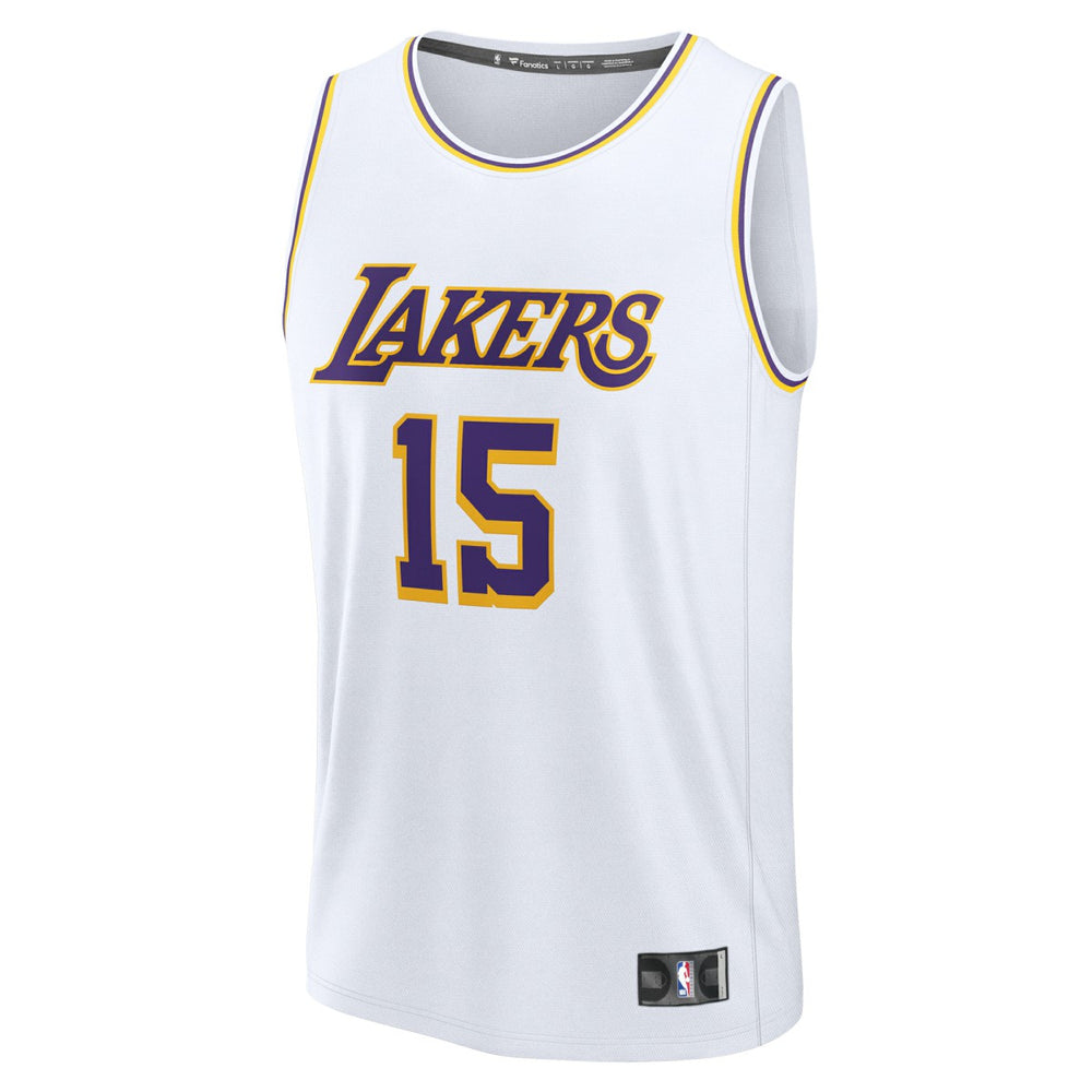 Austin Reaves Los Angeles Lakers Fast Break Replica Player Jersey Association Edition White | Fanatics