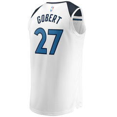 Rudy Gobert Minnesota Timberwolves Fast Break Replica Player Jersey Association Edition White | Fanatics