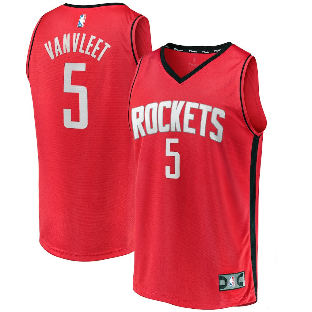 Fred VanVleet Houston Rockets Fast Break Replica Player Jersey Icon Edition Red | Fanatics