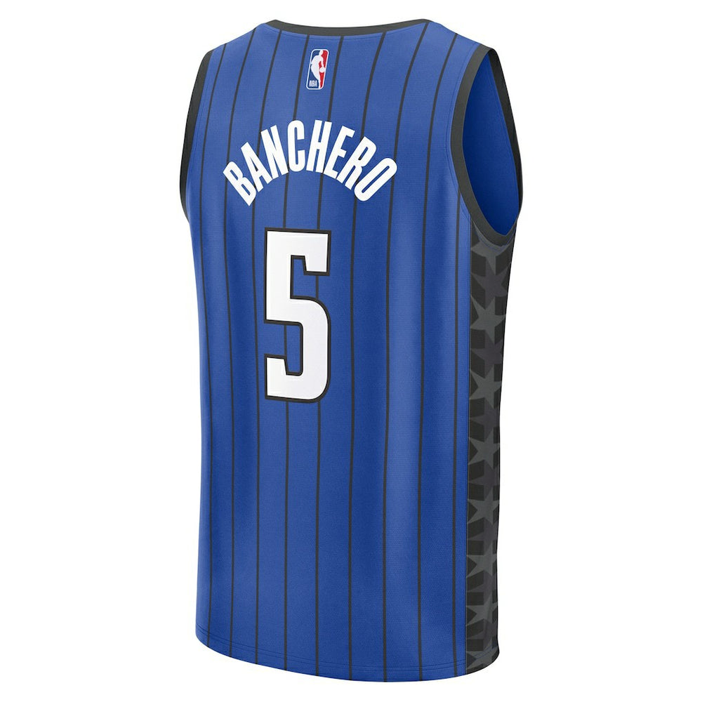 Paolo Banchero Orlando Magic Youth Fast Break Replica Player Jersey Statement Edition Blue | Fanatics US