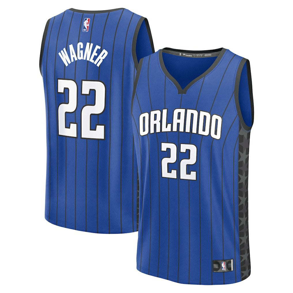 Franz Wagner Orlando Magic Youth Fast Break Replica Player Jersey Statement Edition Blue | Fanatics