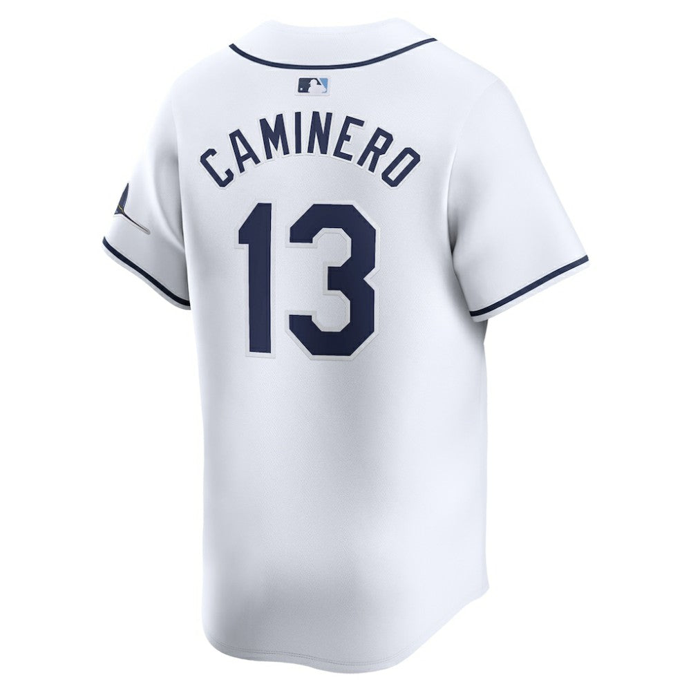 Junior Caminero Tampa Bay Rays Nike Youth Home Limited Player Jersey - White - Nike Discount
