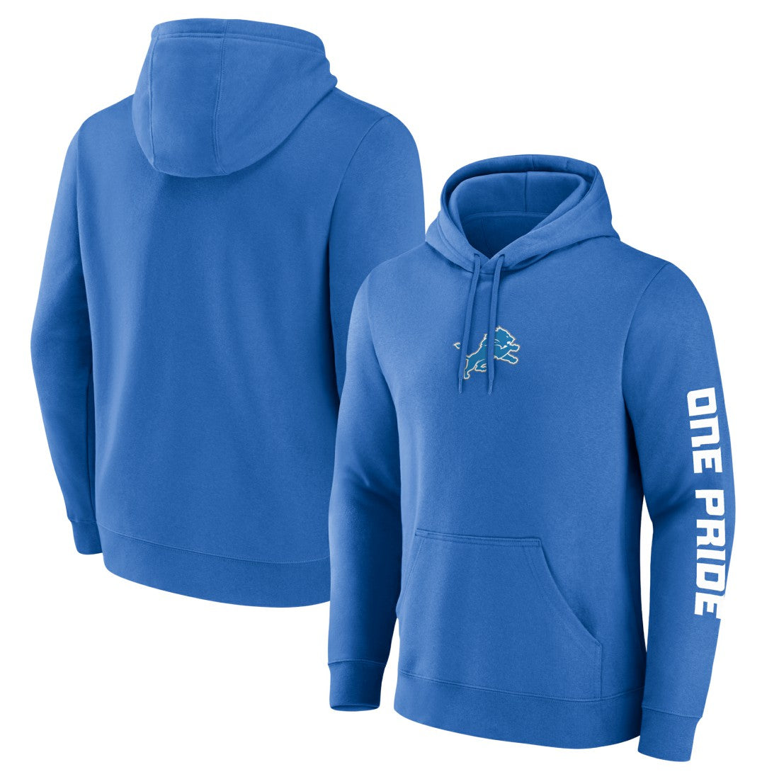 Fanatics Detroit Lions One Pride Hoodie Blue