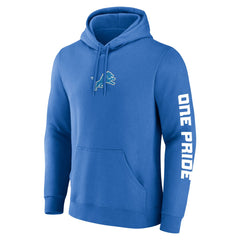 Fanatics Detroit Lions One Pride Hoodie Blue