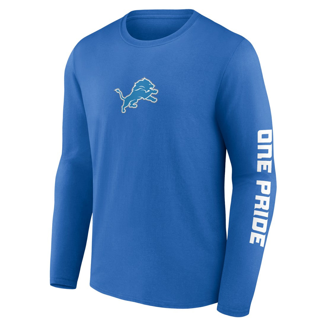 Fanatics Detroit Lions One Pride Long Sleeve T-Shirt Blue