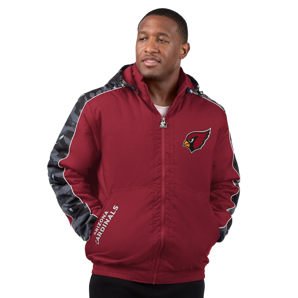 Arizona Cardinals Starter Thursday Night Gridiron Full-Zip Jacket Cardinal