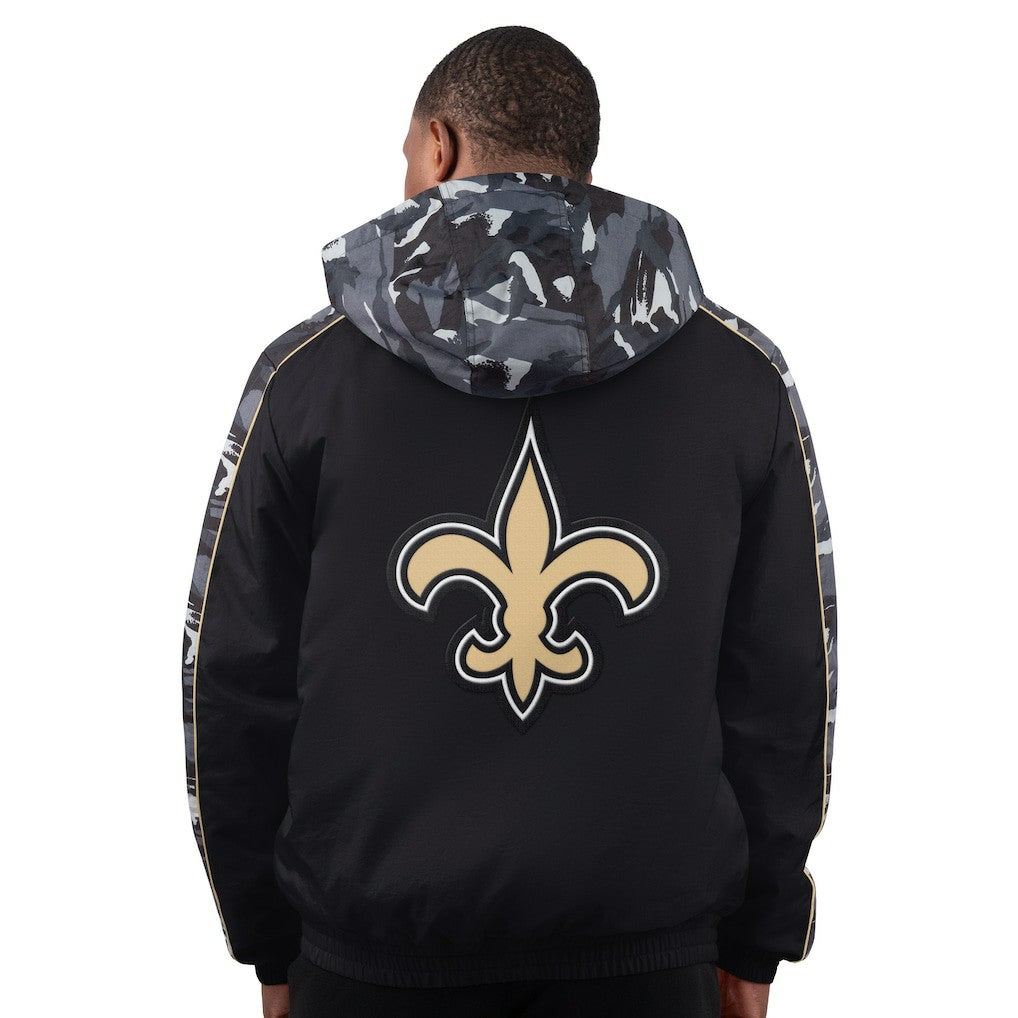New Orleans Saints Starter Thursday Night Gridiron Full-Zip Jacket Black