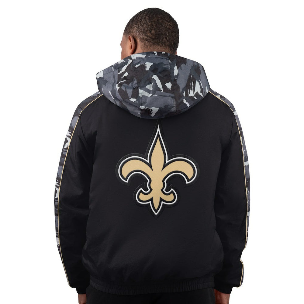 New Orleans Saints Starter Thursday Night Gridiron Full-Zip Jacket Black