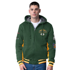Green Bay Packers G-III Extreme No Huddle Commemorative Full-Zip Hoodie Jacket Green