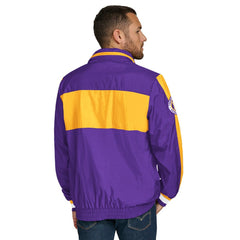 Minnesota Vikings Tommy Hilfiger Gael Lightweight Half-Zip Hoodie Jacket Purple