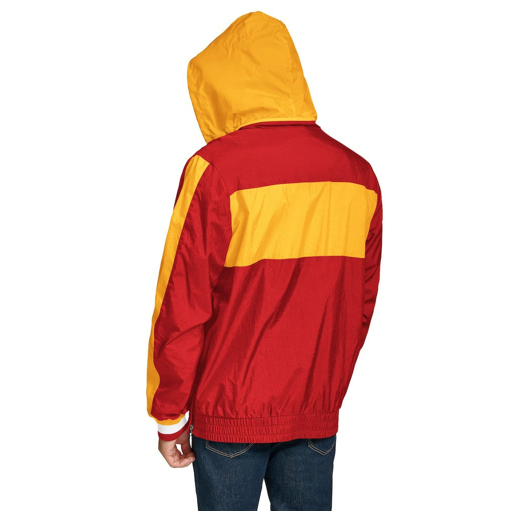 Kansas City Chiefs Tommy Hilfiger Gael Lightweight Half-Zip Hoodie Jacket Red