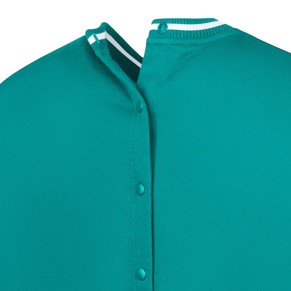 Miami Dolphins G-III Sports by Carl Banks Adaptive Blocker Fleece Pullover Sweatshirt Aqua