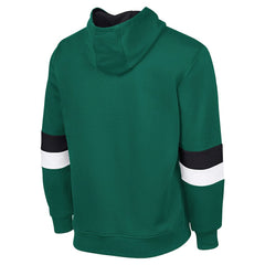 New York Jets G-III Sports by Carl BanksMen's Adaptive Faceoff Pullover Hoodie Green/Gray