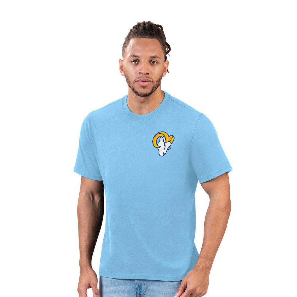 Los Angeles Rams Margaritaville Flip Flop T-Shirt Light Blue