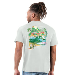 Jacksonville Jaguars Margaritaville Time Flies T-Shirt Gray