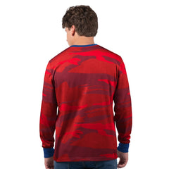Buffalo Bills Starter Thursday Night Gridiron Long Sleeve T-Shirt- Red