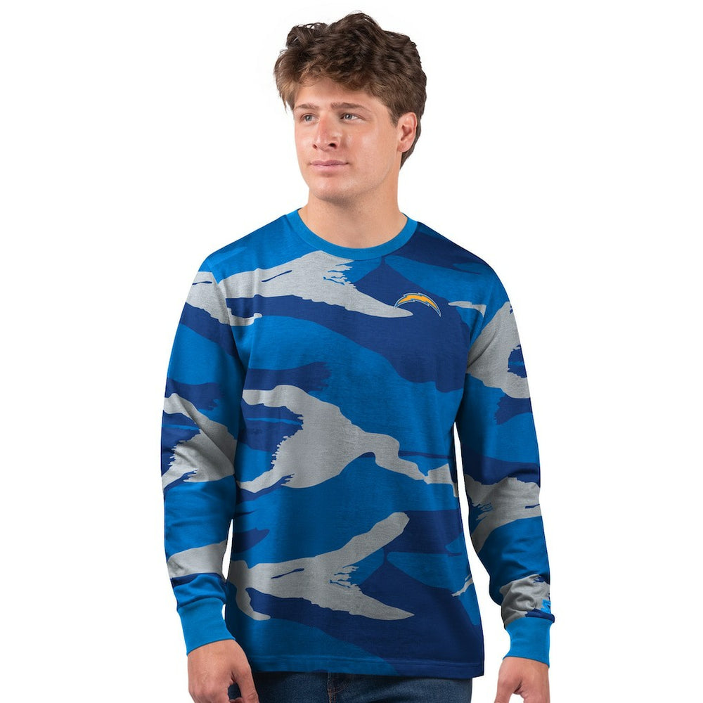 Los Angeles Chargers Starter Thursday Night Gridiron Long Sleeve T-Shirt- Powder Blue