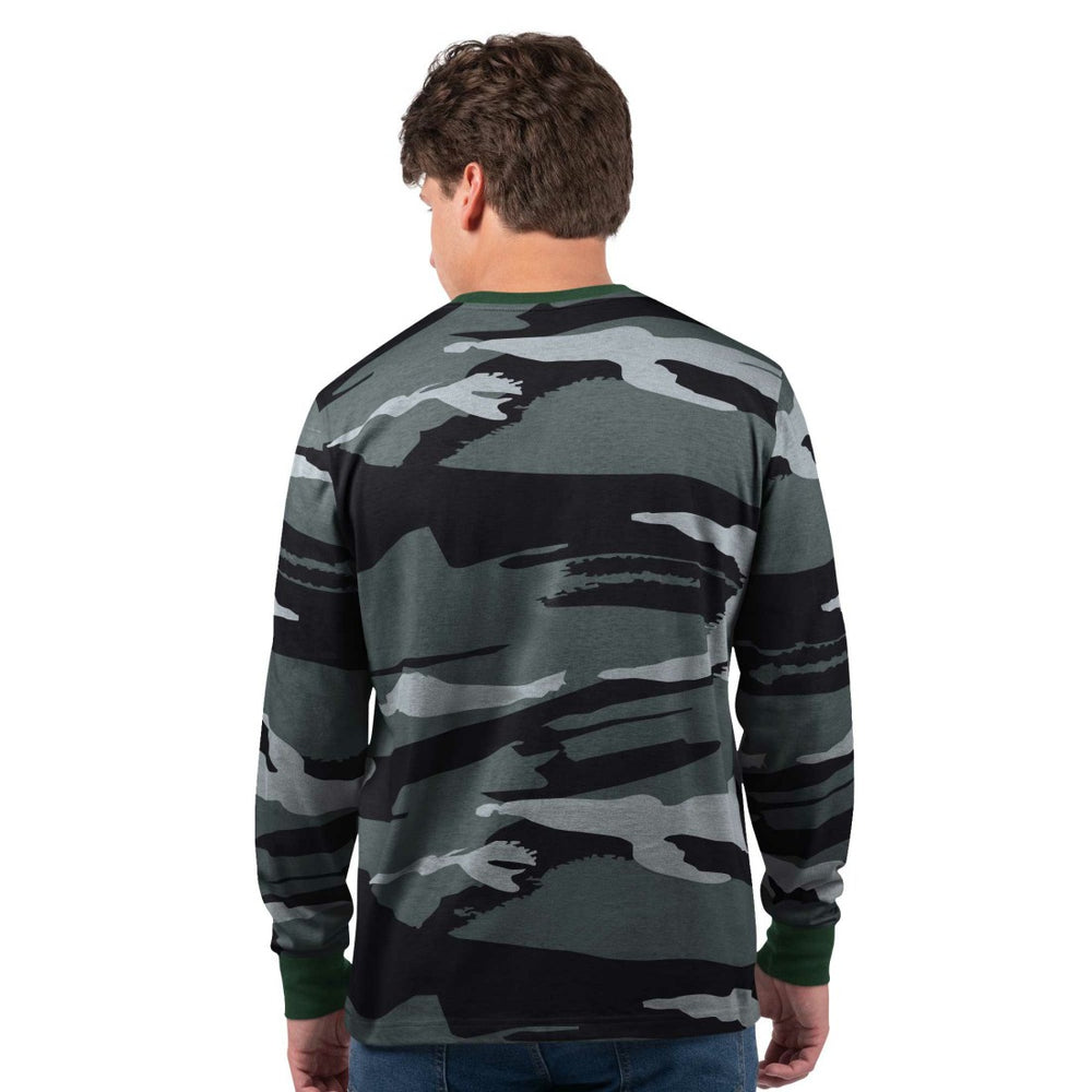 Green Bay Packers Starter Thursday Night Gridiron Long Sleeve T-Shirt- Gray