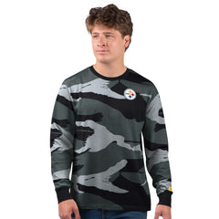 Pittsburgh Steelers Starter Thursday Night Gridiron Long Sleeve T-Shirt- Gray