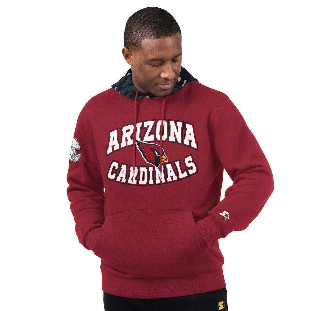Arizona Cardinals Starter Thursday Night Gridiron Pullover Hoodie Cardinal