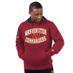 Washington Commanders Starter Thursday Night Gridiron Pullover Hoodie Burgundy