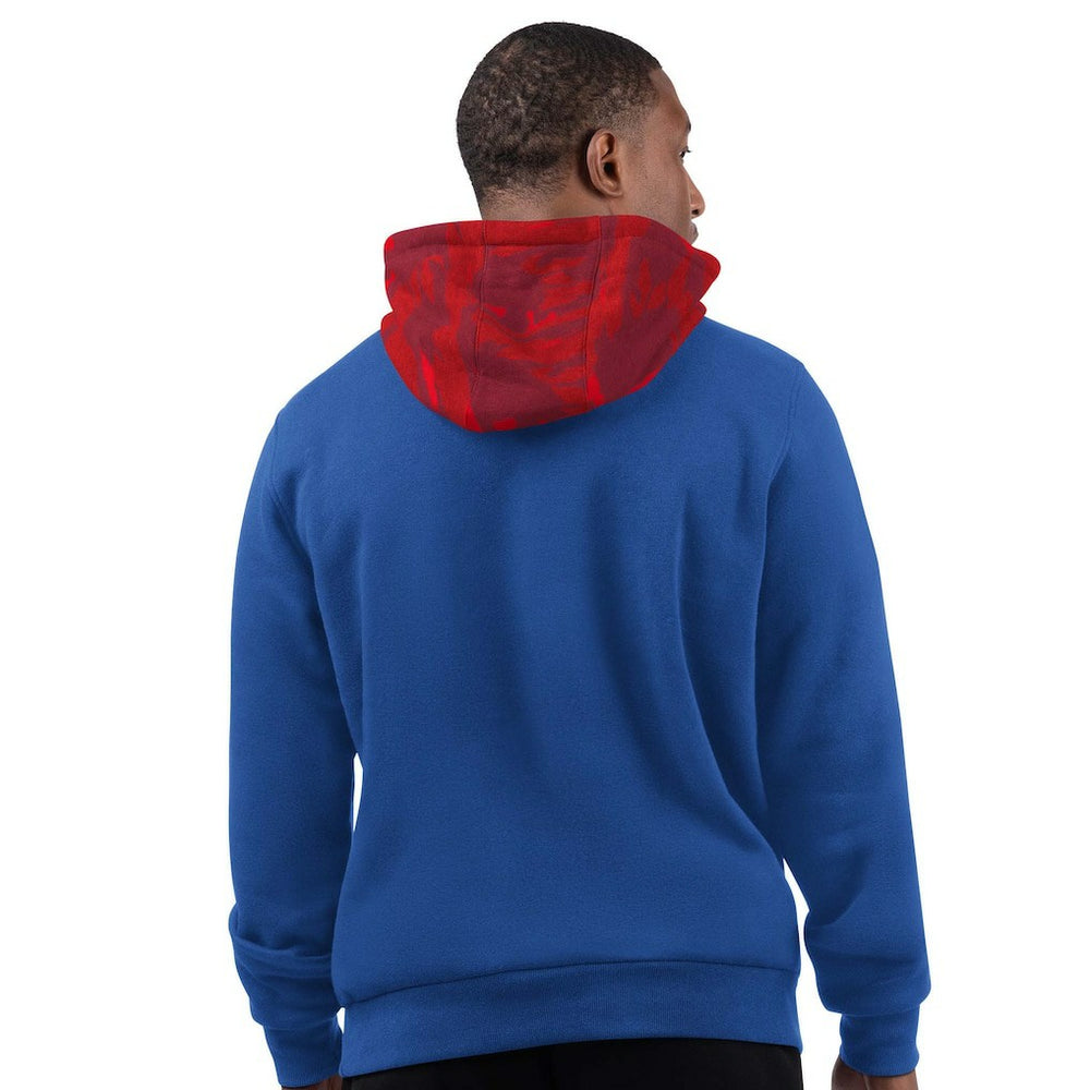 New England Patriots Starter Thursday Night Gridiron Vintage Logo Pullover Hoodie Royal