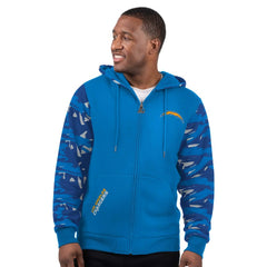 Los Angeles Chargers Starter Thursday Night Gridiron Full-Zip Hoodie Powder Blue